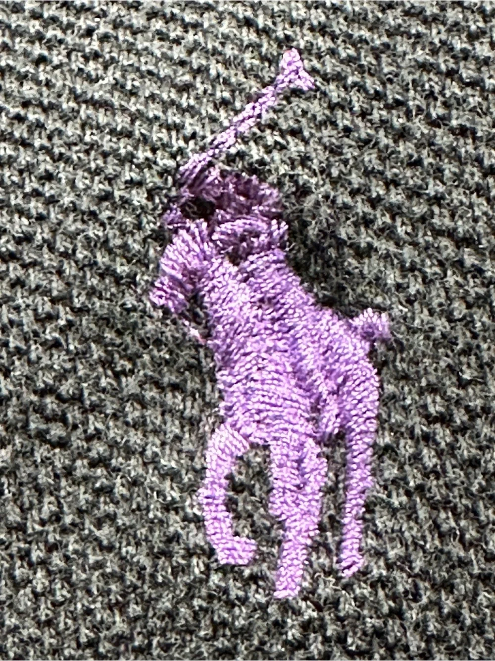 Ralph Lauren Black Long-Sleeve Polo Shirt